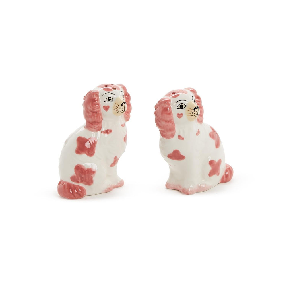 Pink Staffordshire Salt & Pepper - Perch