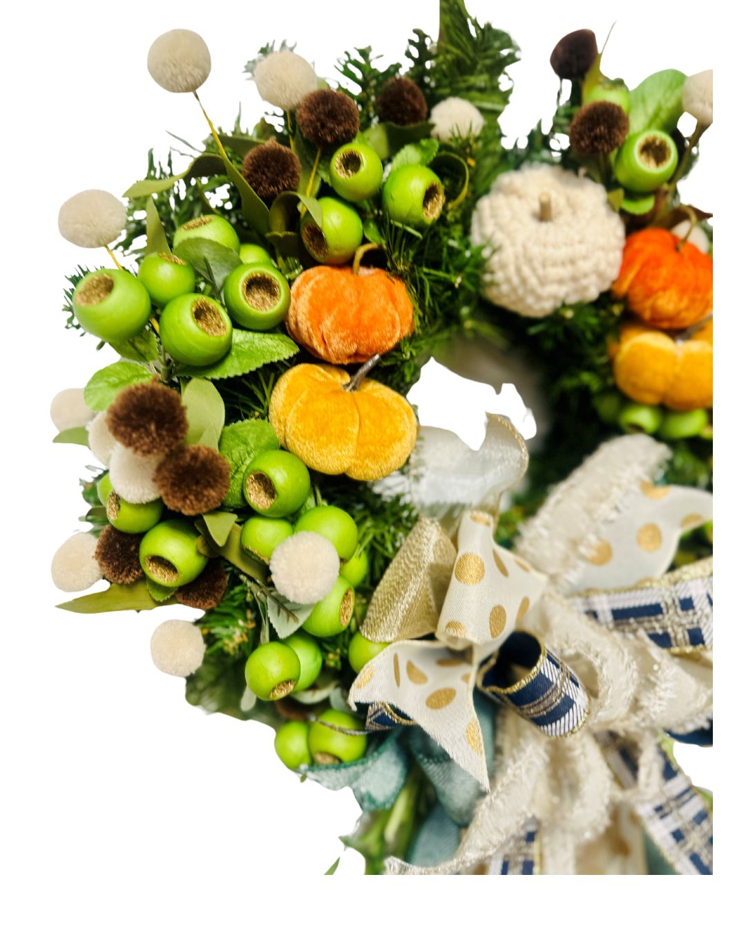 Pretty Little Pumpkins Wreath - Perch