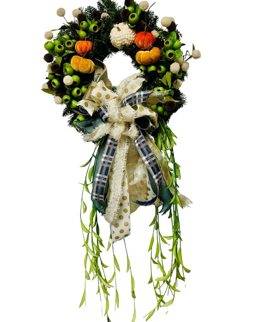 Pretty Little Pumpkins Wreath - Perch