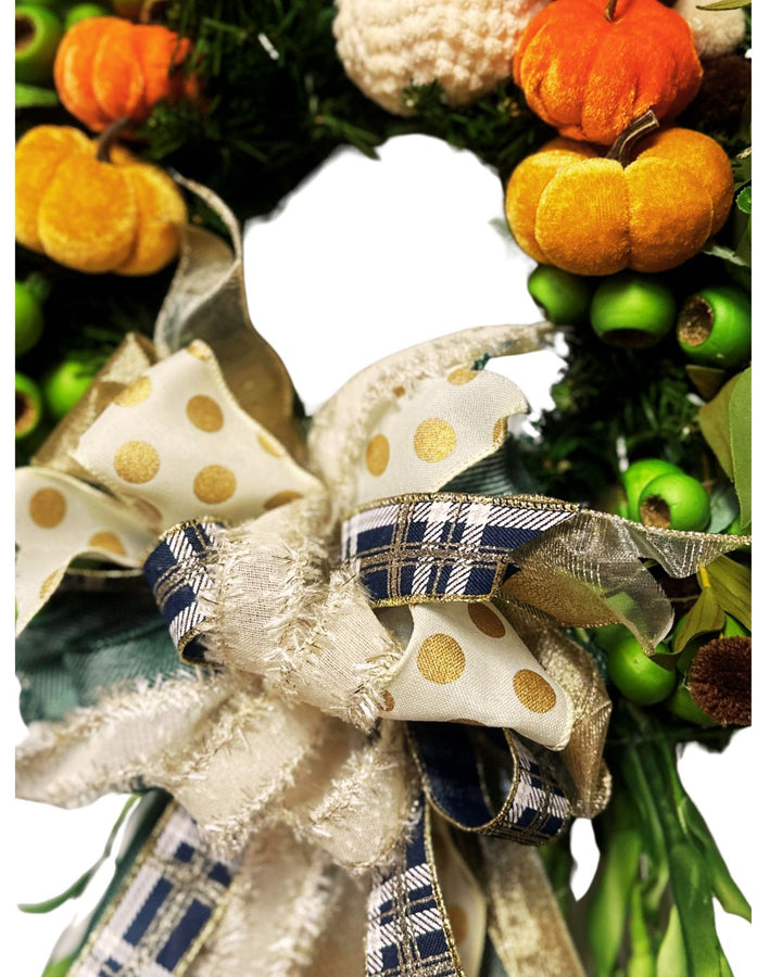 Pretty Little Pumpkins Wreath - Perch