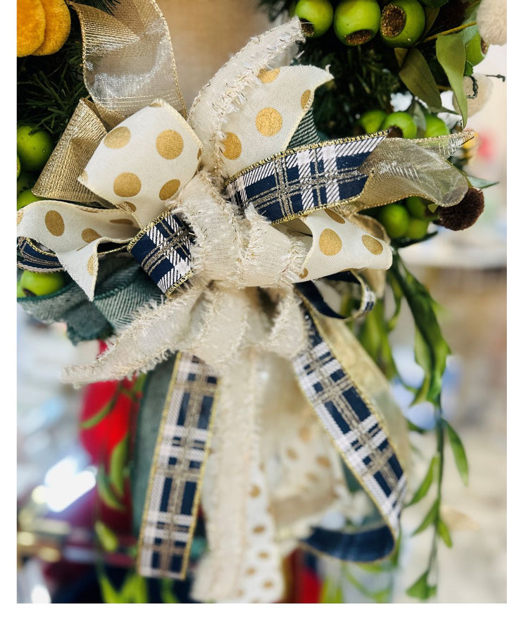 Pretty Little Pumpkins Wreath - Perch
