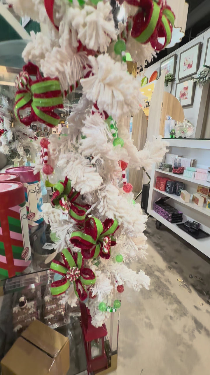 Peppermint Lollipop Prelit Garland