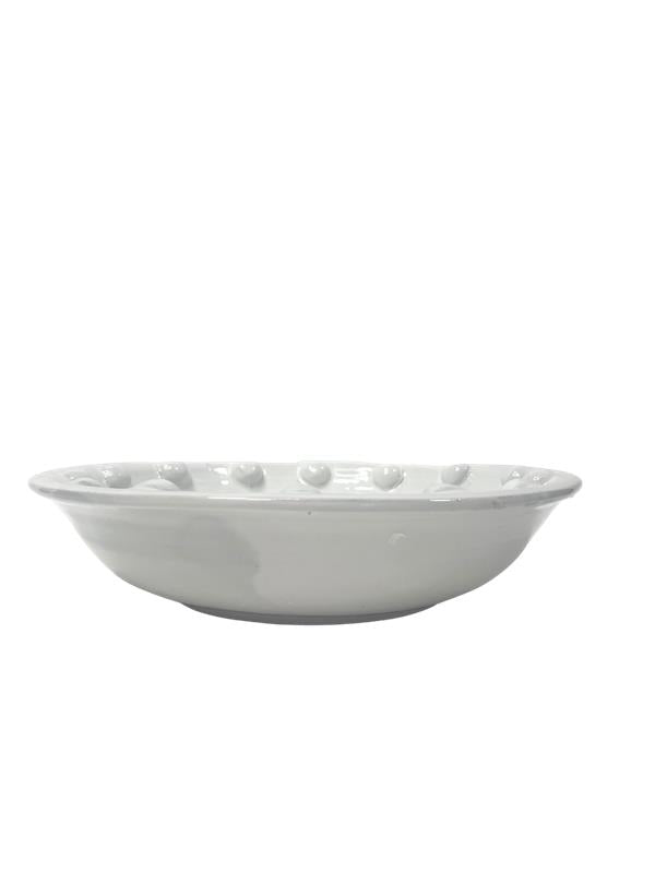 Raised Polka Dot Bowl - Perch