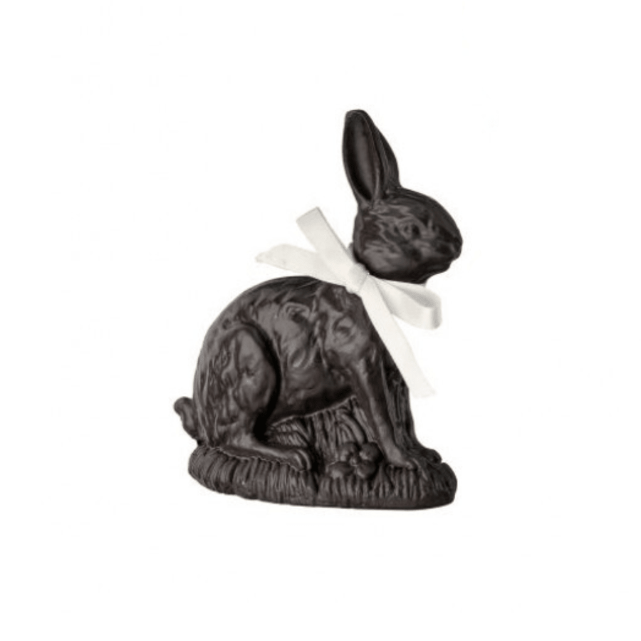 Resin Chocolate Bunny - Perch