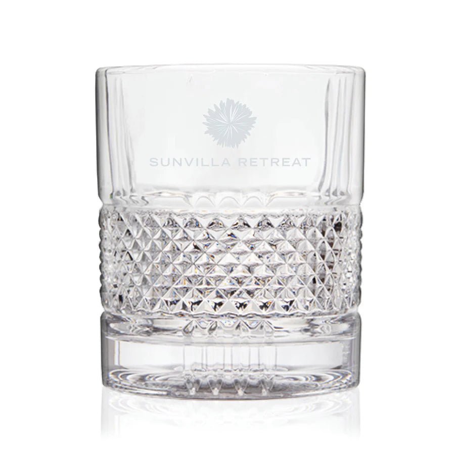 Revolve Crystal Spinning Rocks Glass - Perch