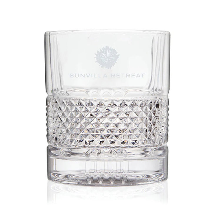 Revolve Crystal Spinning Rocks Glass - Perch