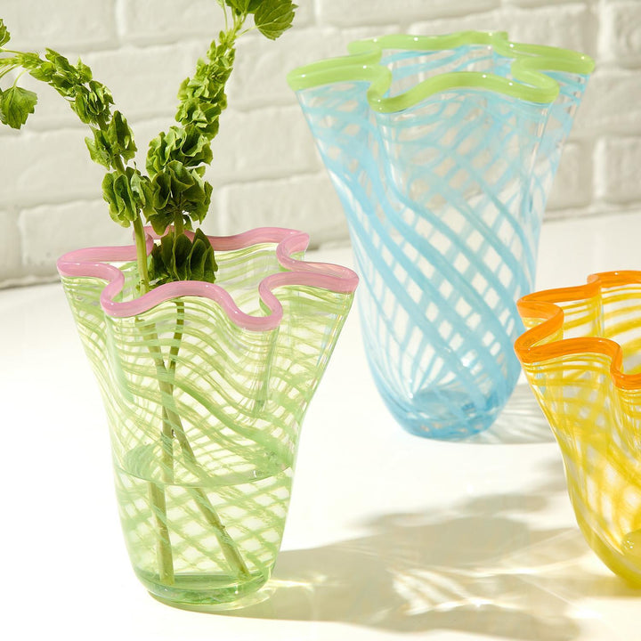 Ritalto Swirl Vases - Perch