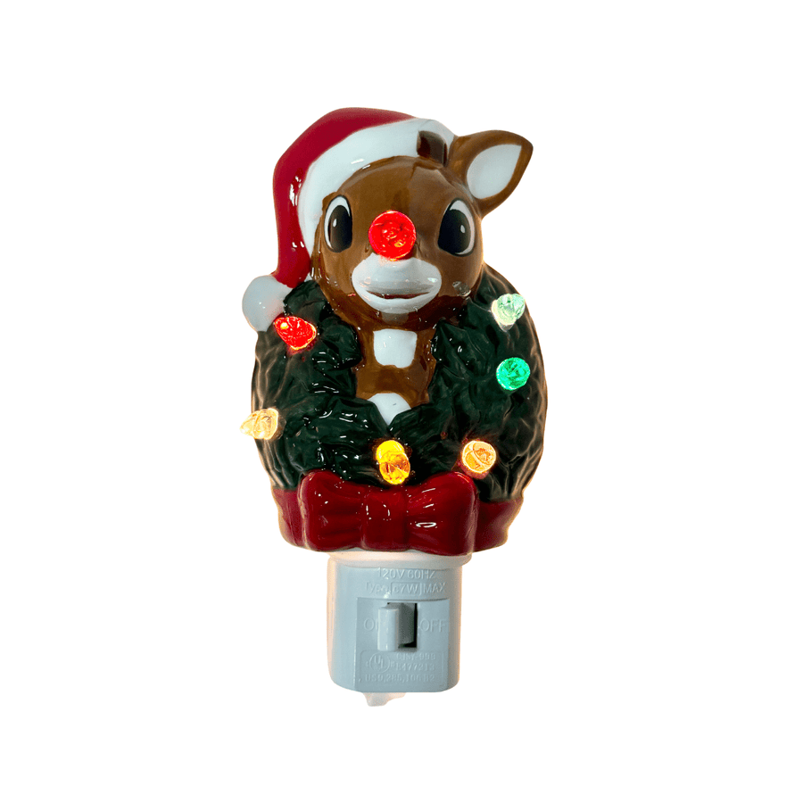 Rudolph Wreath Nightlight - Perch