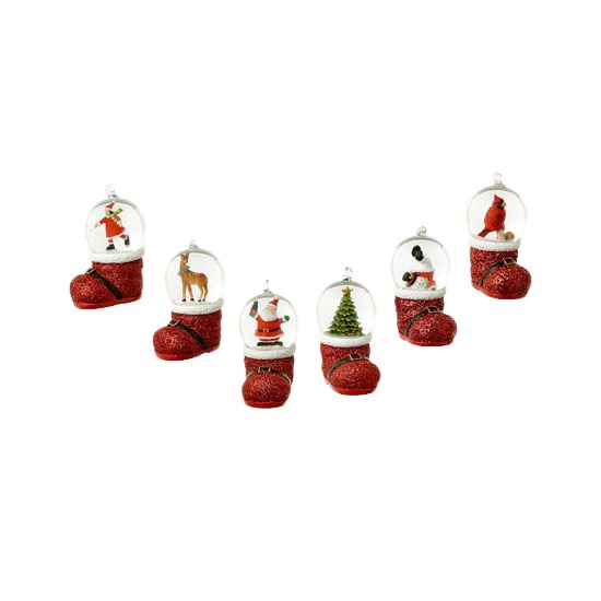 Santa Boot Mini Waterglobes - #Perch#