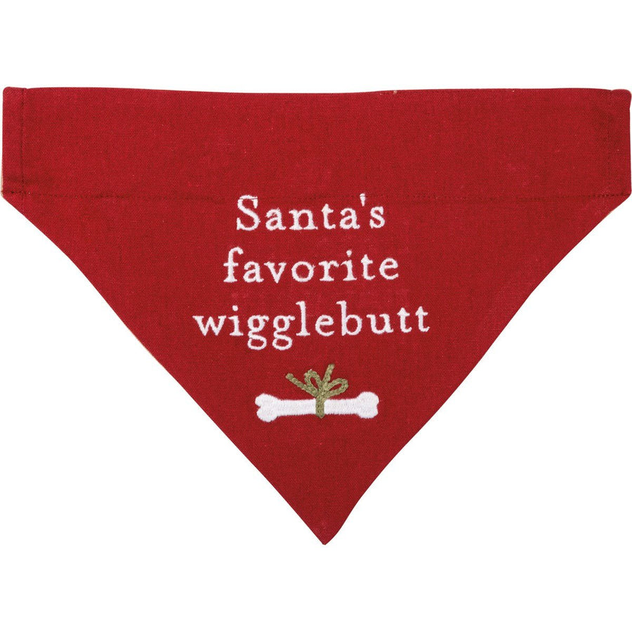 Santa's Favorite Wigglebutt Large Collar - #Perch#