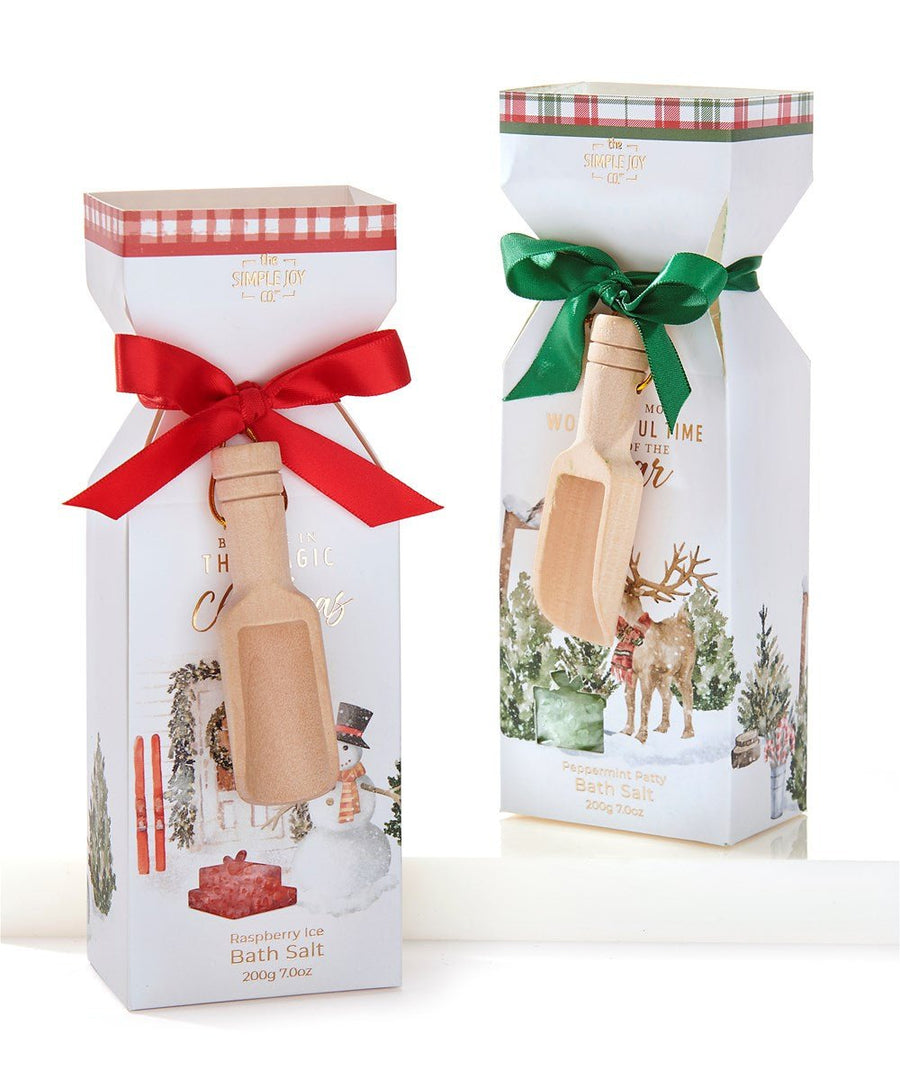 Scented Bath Salts & Wooden Spoon Gift Set - #Perch#