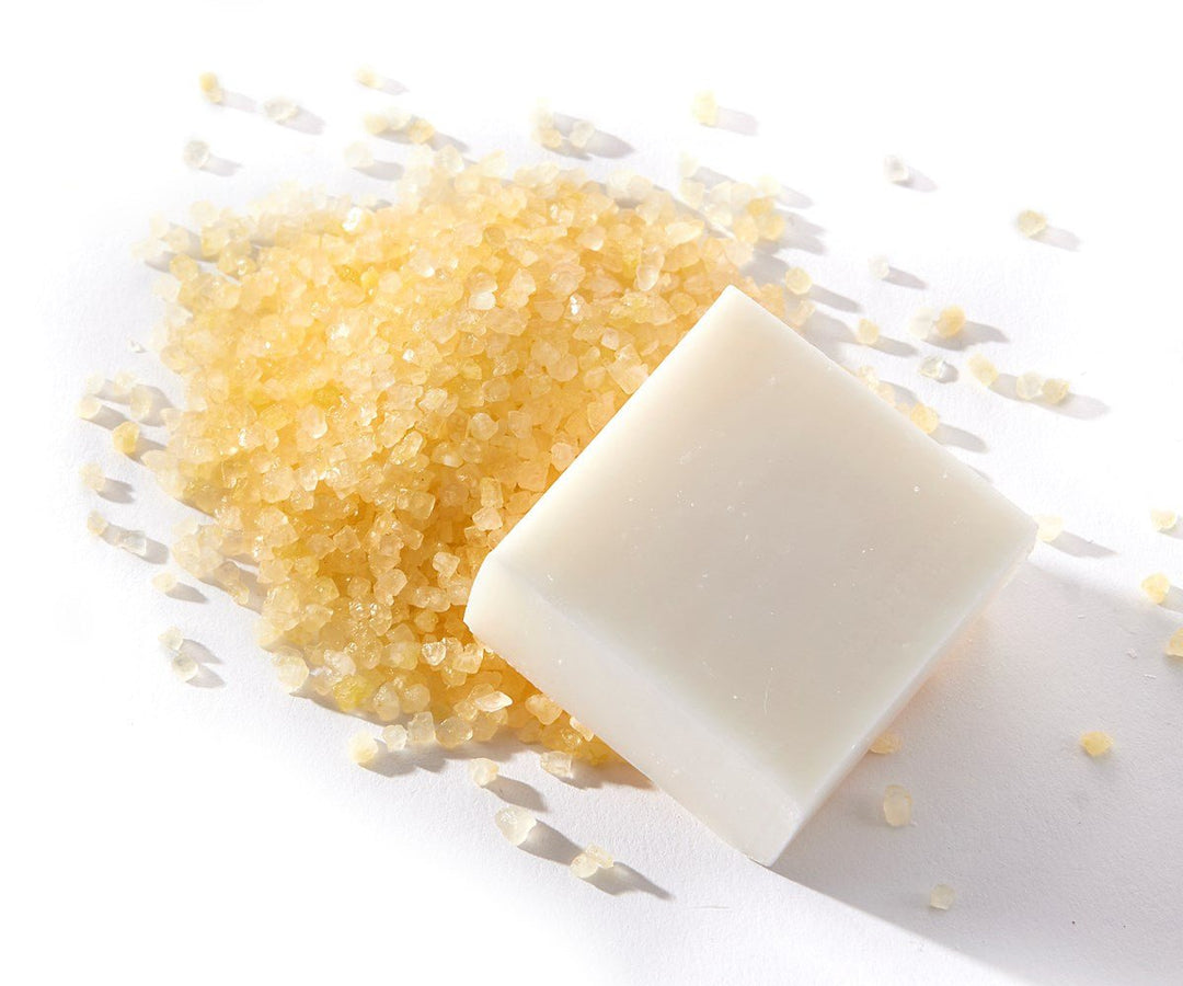 Scented Bath Soap Bar & Bath Salts Gift Set - #Perch#