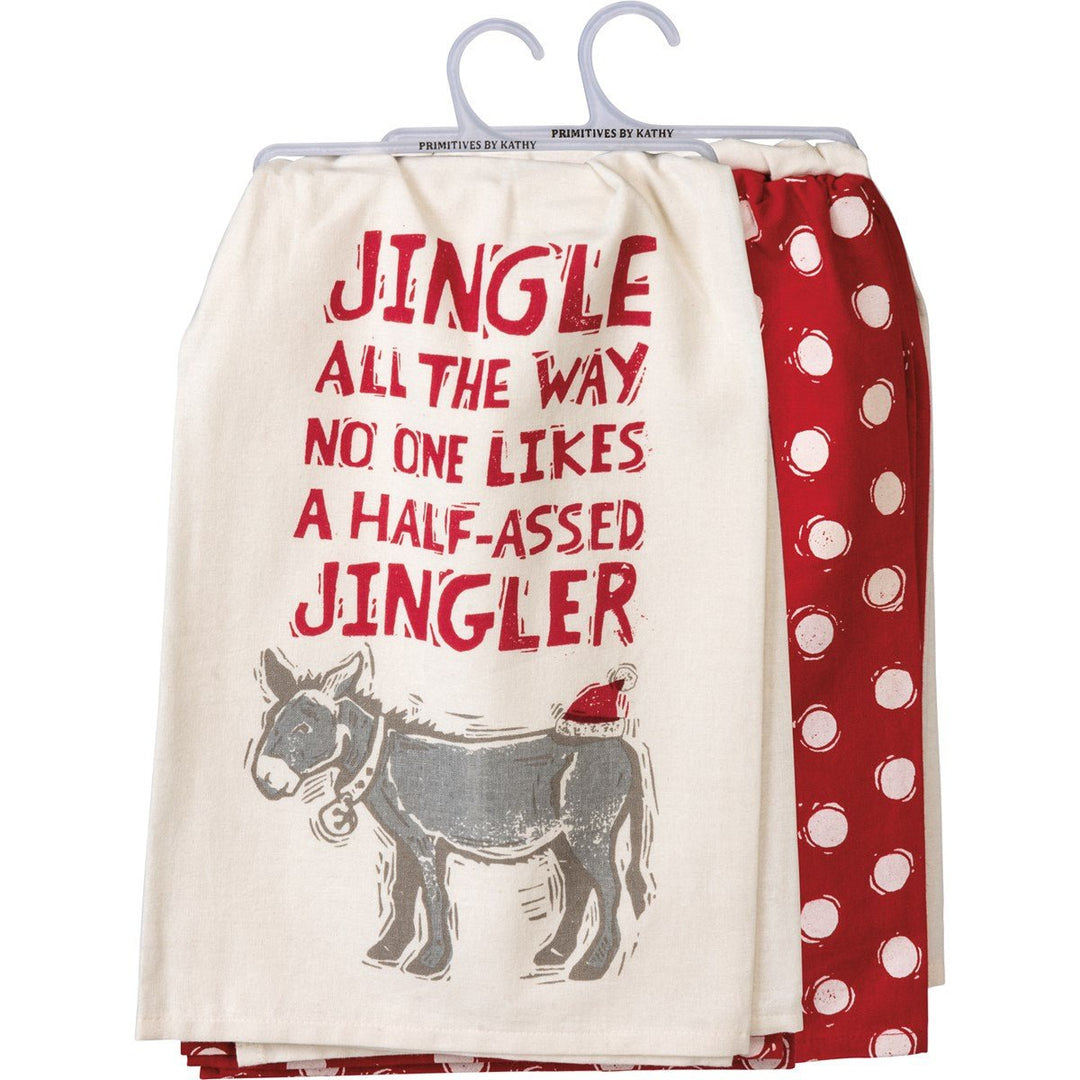 Snarky Christmas Tea Towels - #Perch#