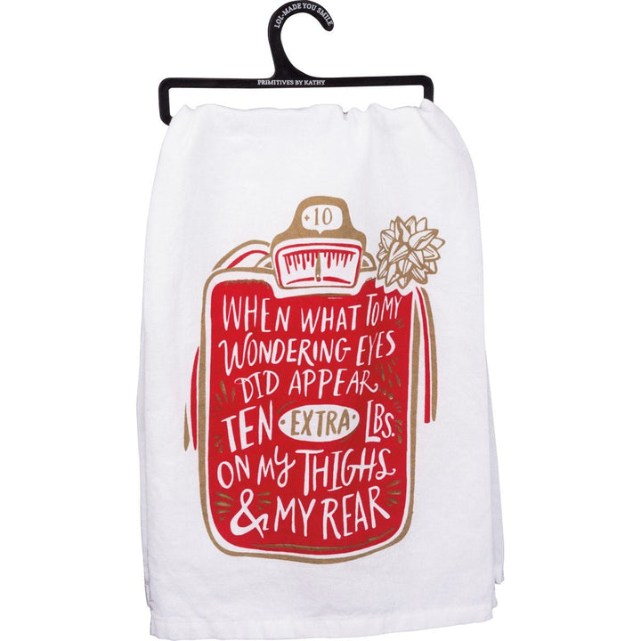 Snarky Christmas Tea Towels - #Perch#