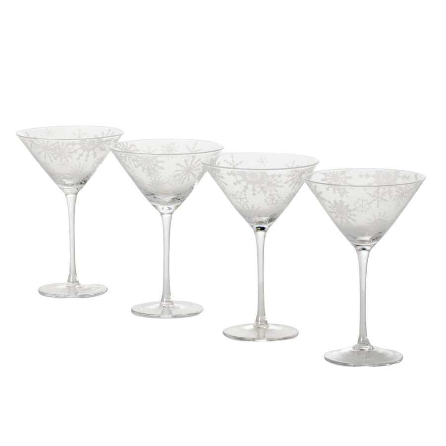 Snowflake Martini Glasses - #Perch#