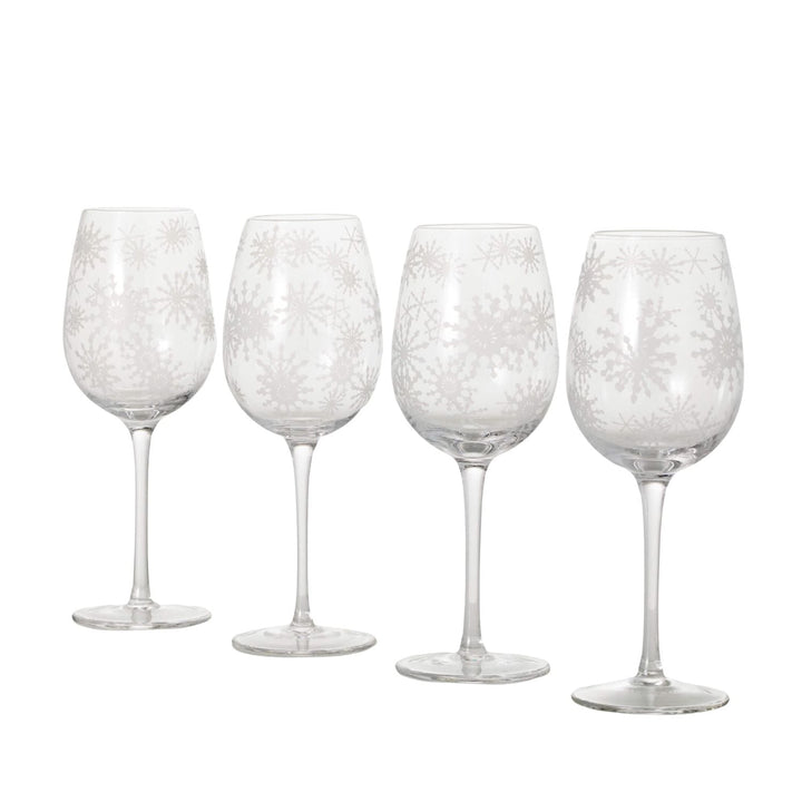 Snowflake Wine Glasses - #Perch#