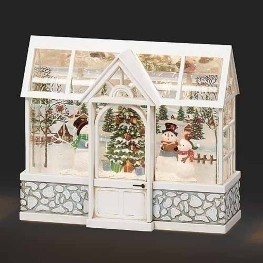 Snowman Choir Snow Globe - #Perch#