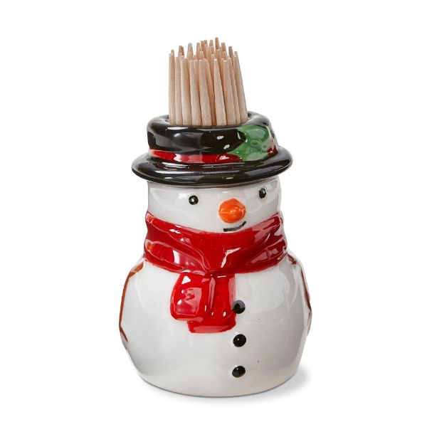 Snowman Toothpick Holder Set - #Perch#