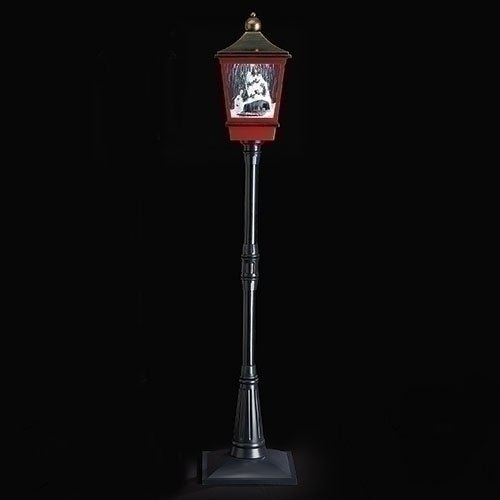 Snowy Mountain Lamp Post - #Perch#