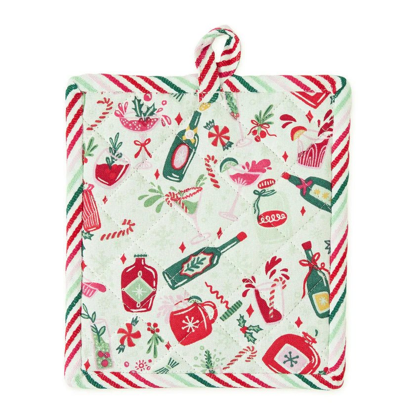 Spirits Bright Potholder Gift Set - Perch