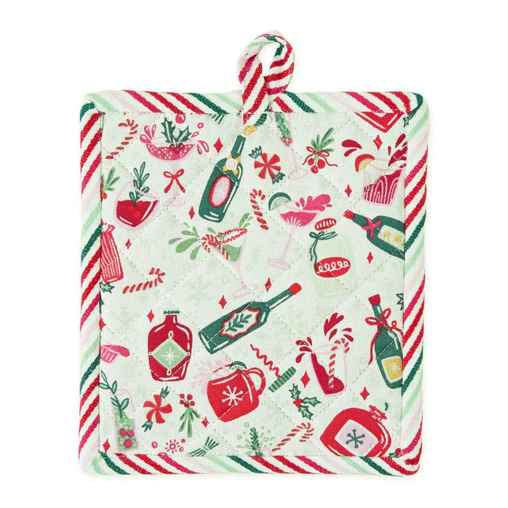 Spirits Bright Potholder Gift Set - Perch