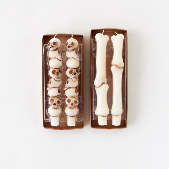 Stacked Skulls Candles - #Perch#