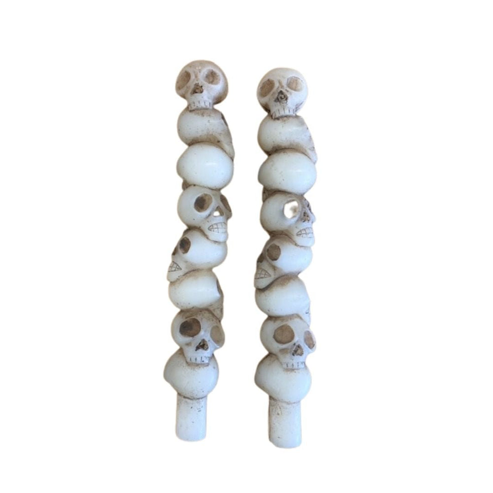 Stacked Skulls Candles - #Perch#