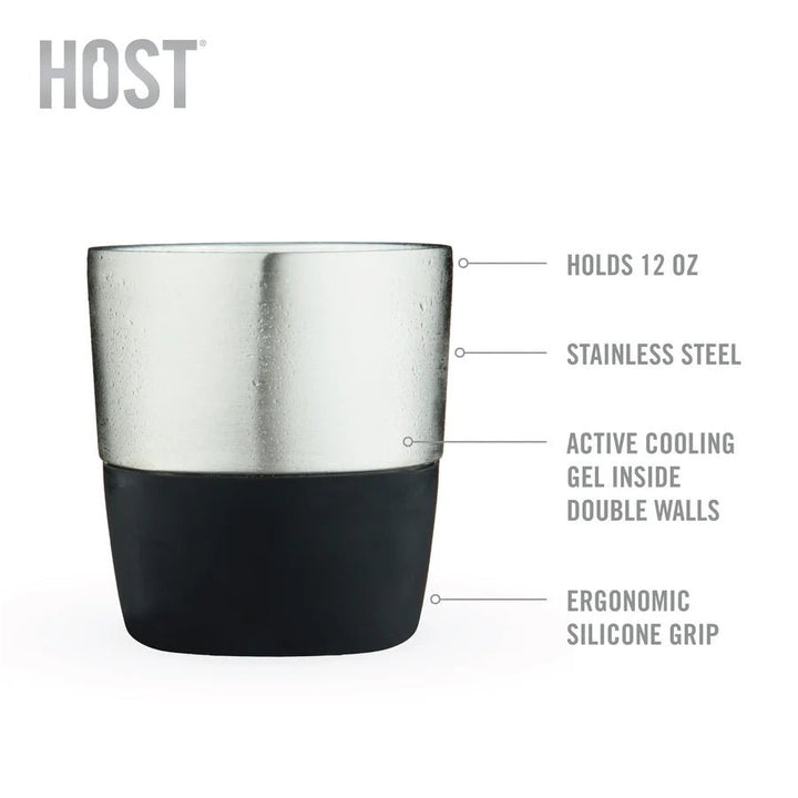 Stainless Steel Whiskey FREEZE Pro Cooling Cup - Perch