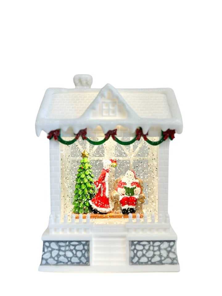 Story Time with Claus Snow Globe - #Perch#