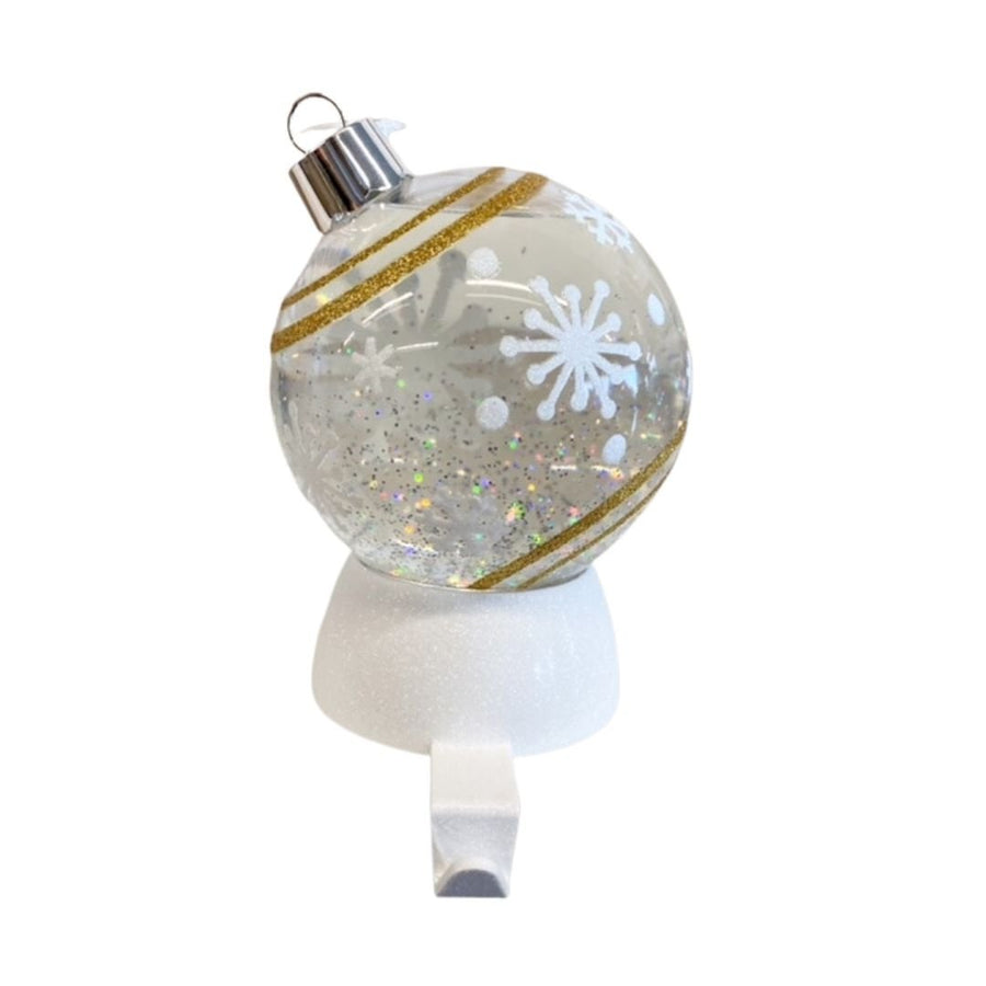 Swirling Glitter Stocking Hanger - #Perch#