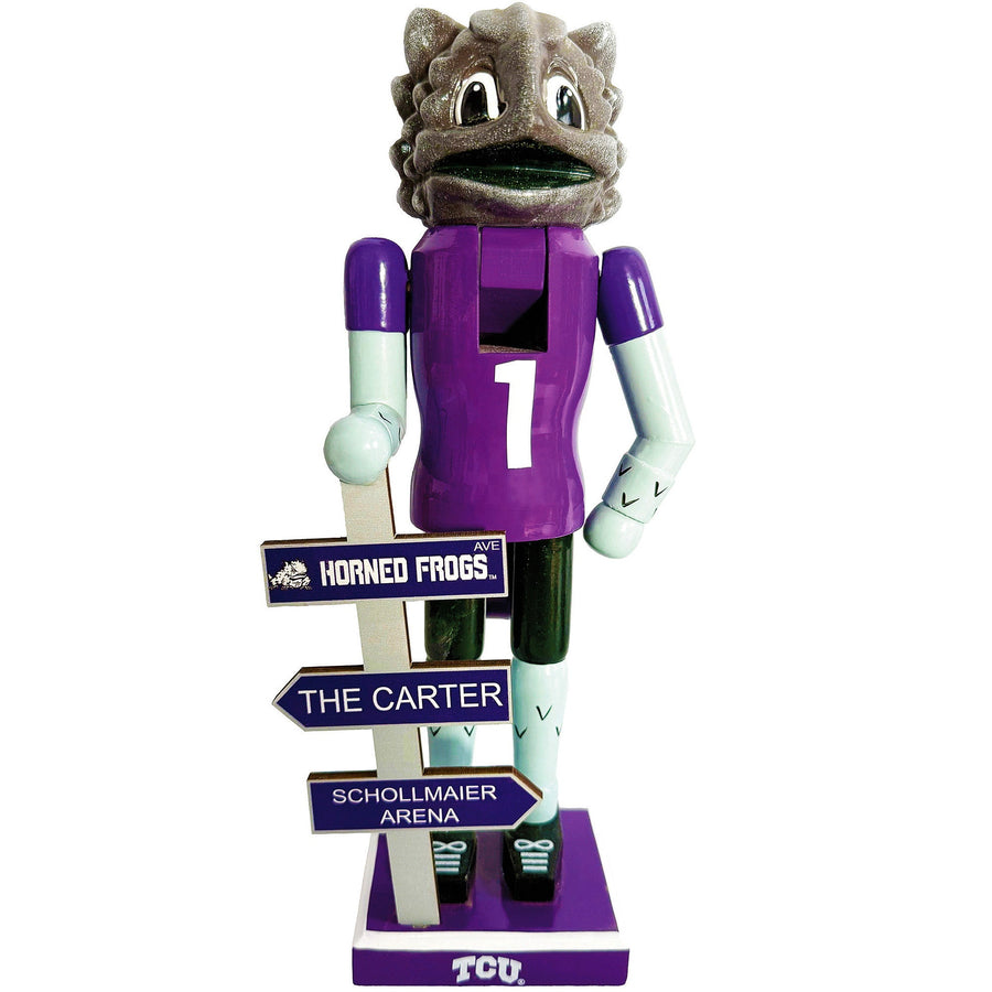 TCU Mascot Nutcracker - Perch