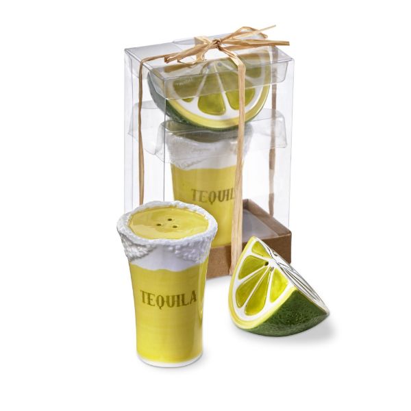 Tequila Shot & Lime Salt & Pepper Set - #Perch#