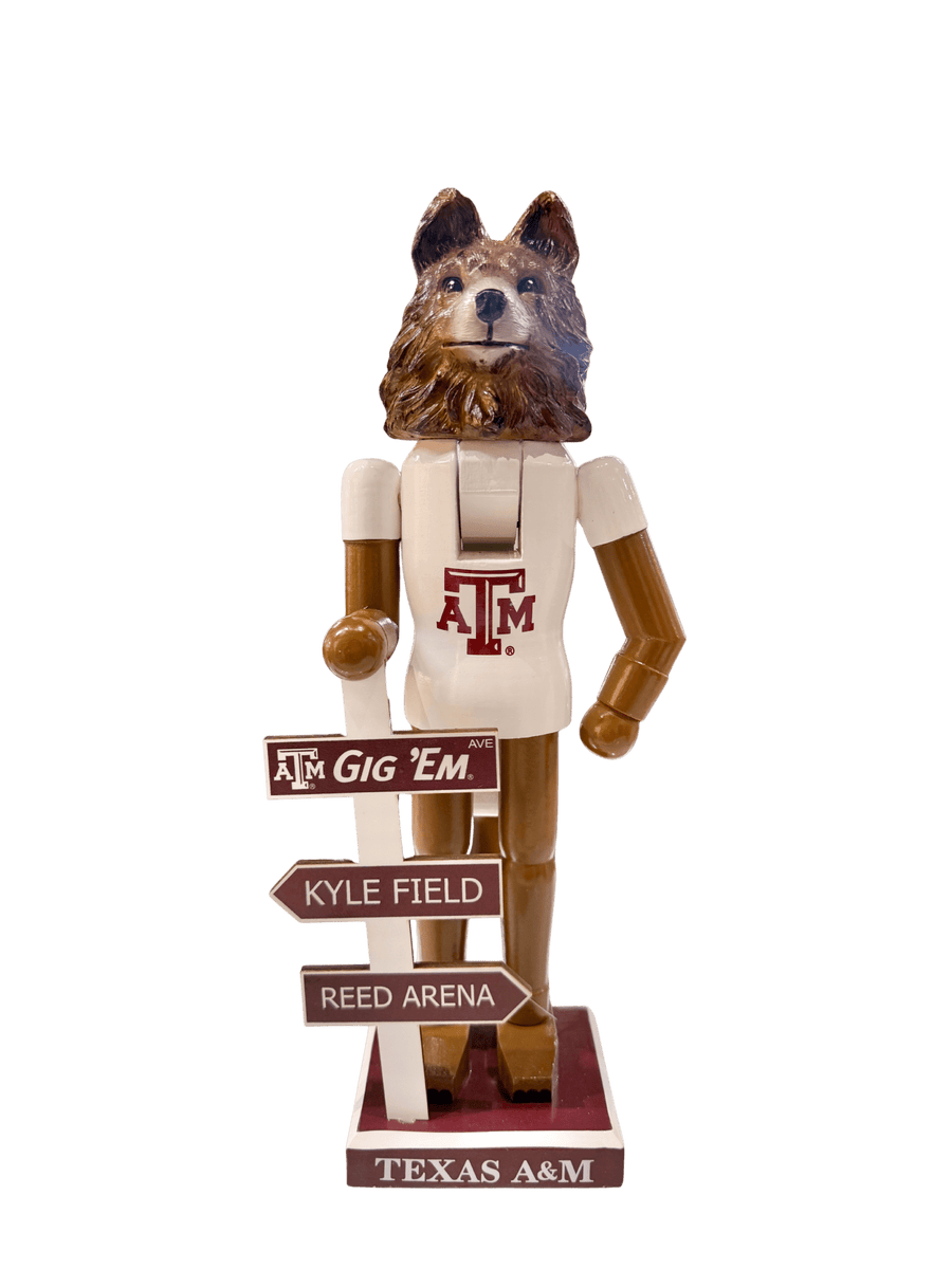 Texas A&M Mascot Nutcracker - Perch