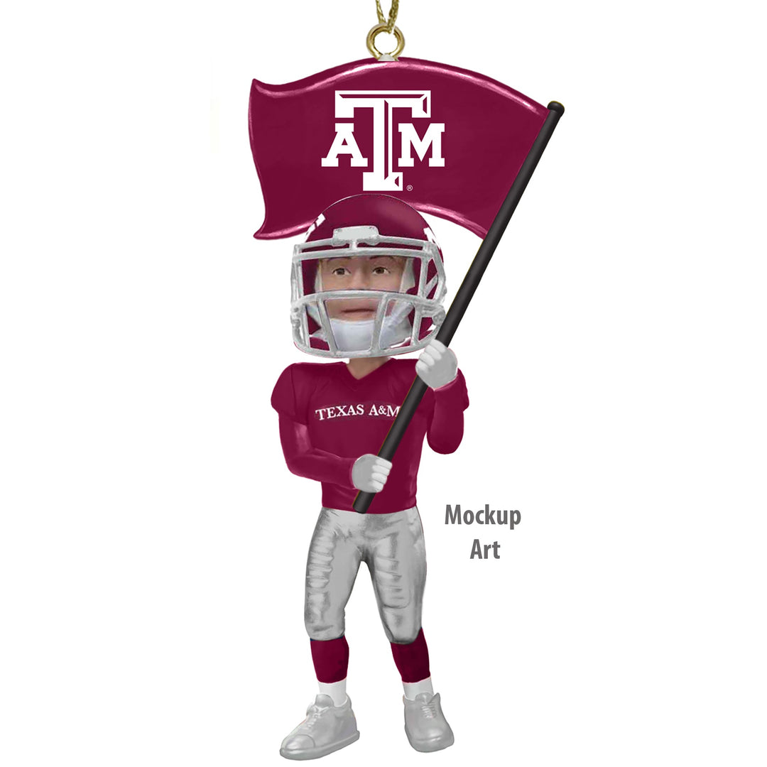 Texas A&M Mascot Ornament - Perch