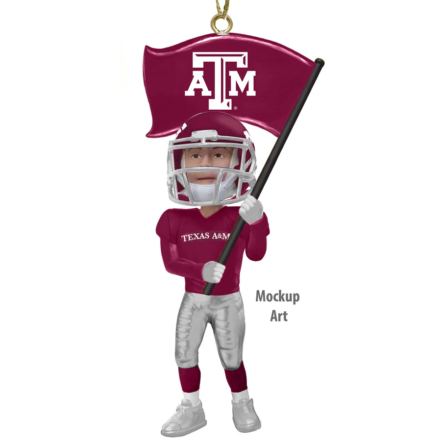 Texas A&M Mascot Ornament - Perch