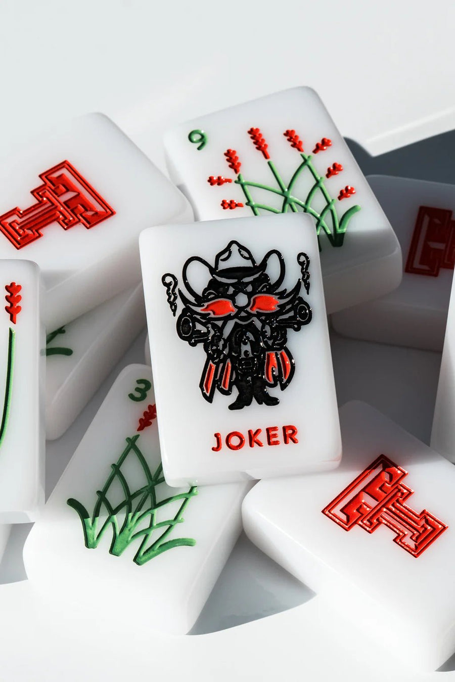Texas Tech Mahjong Tiles - Perch
