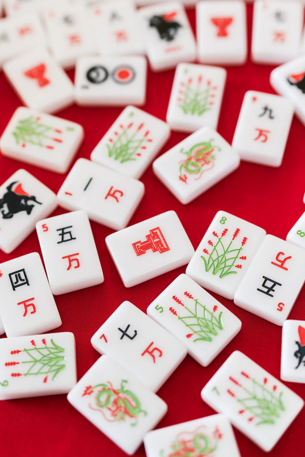 Texas Tech Mahjong Tiles - Perch