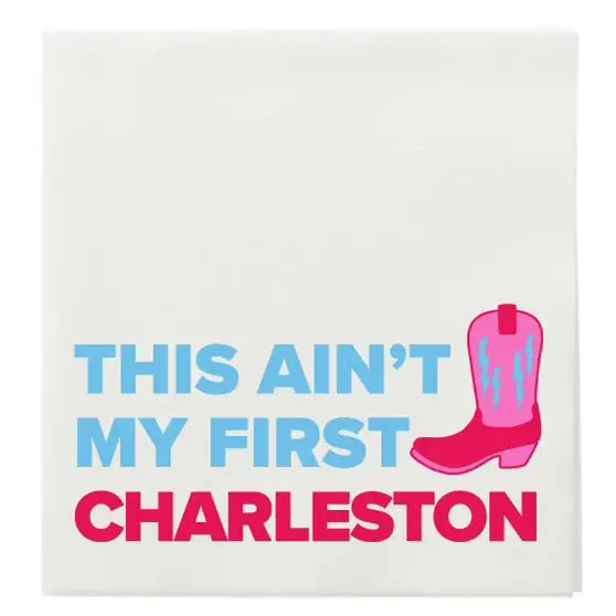 "This Ain't My First Charleston" Cocktail Napkins - Perch