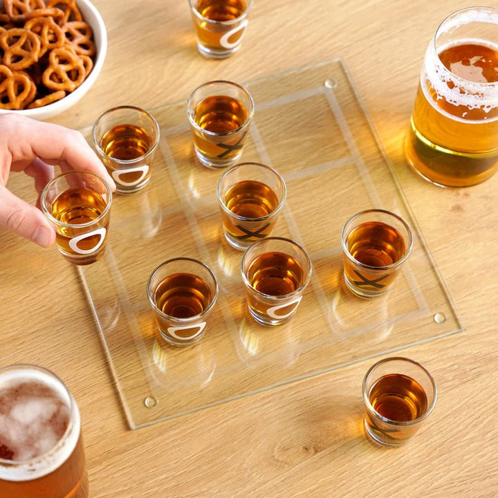 Tic Tac Shot Drinking Board Game - Perch