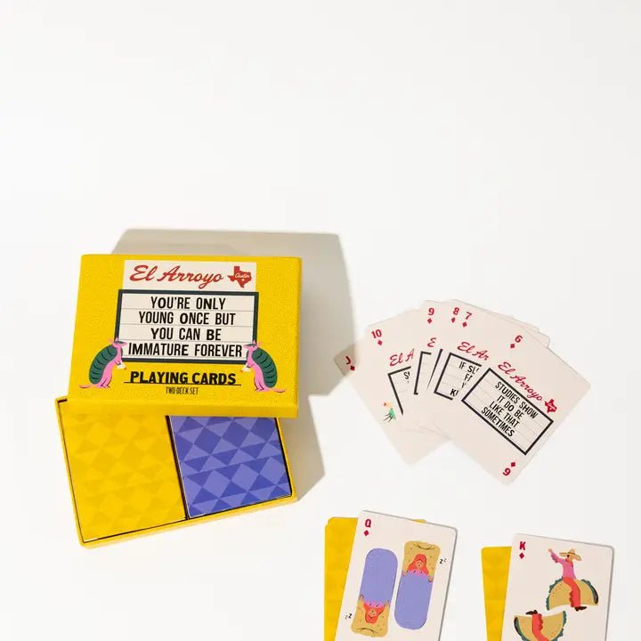 Two - Deck Set Playing Cards - Game Night - Perch