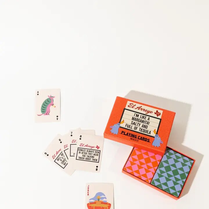 Two - Deck Set Playing Cards - Happy Hour - Perch