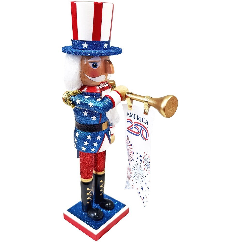 USA 250th Celebration Nutcracker - Perch