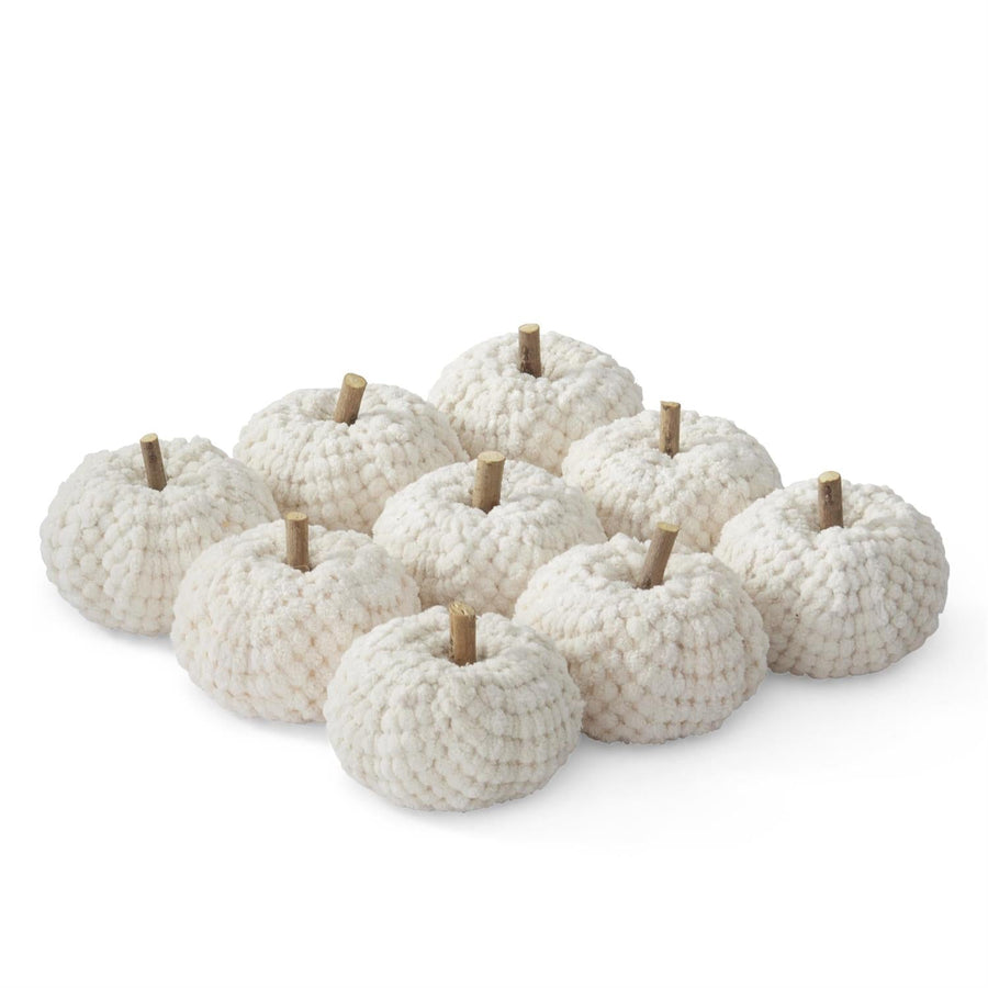 Velvet Knit Pumpkins - Perch