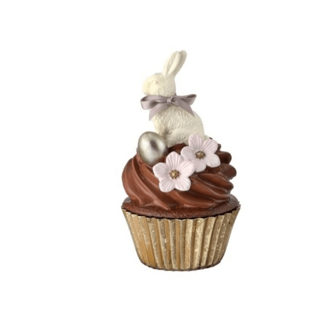 White Chocolate Resin Bunny Cupcake - Perch