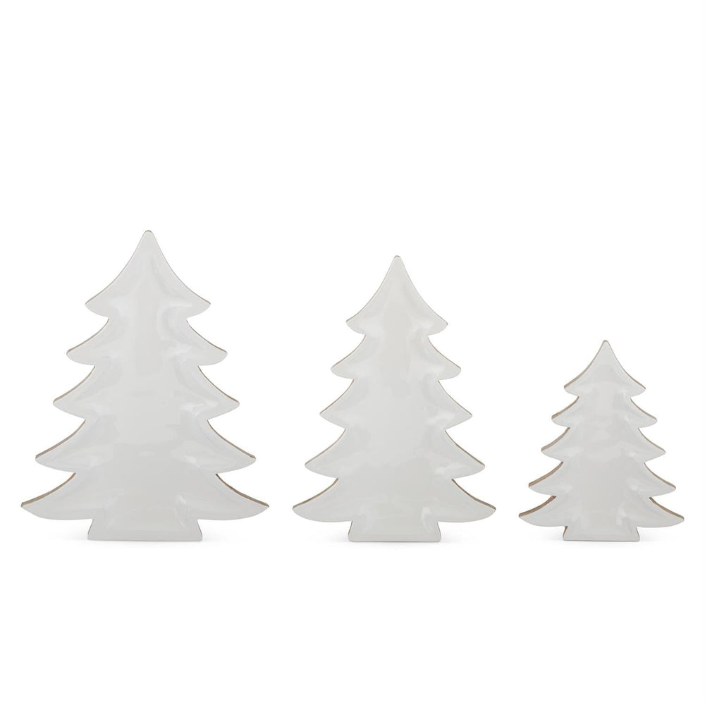 Wooden Christmas Tree Trays - Set of 3 - Perch