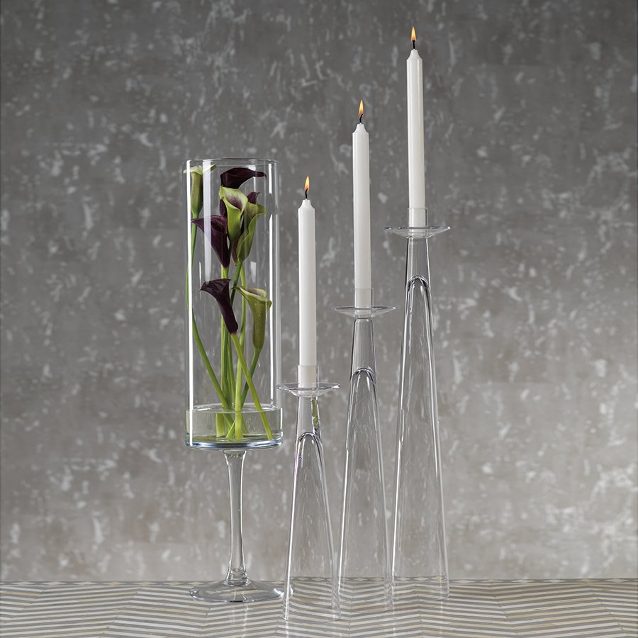 Amin Glass Candle Holders - #Perch#