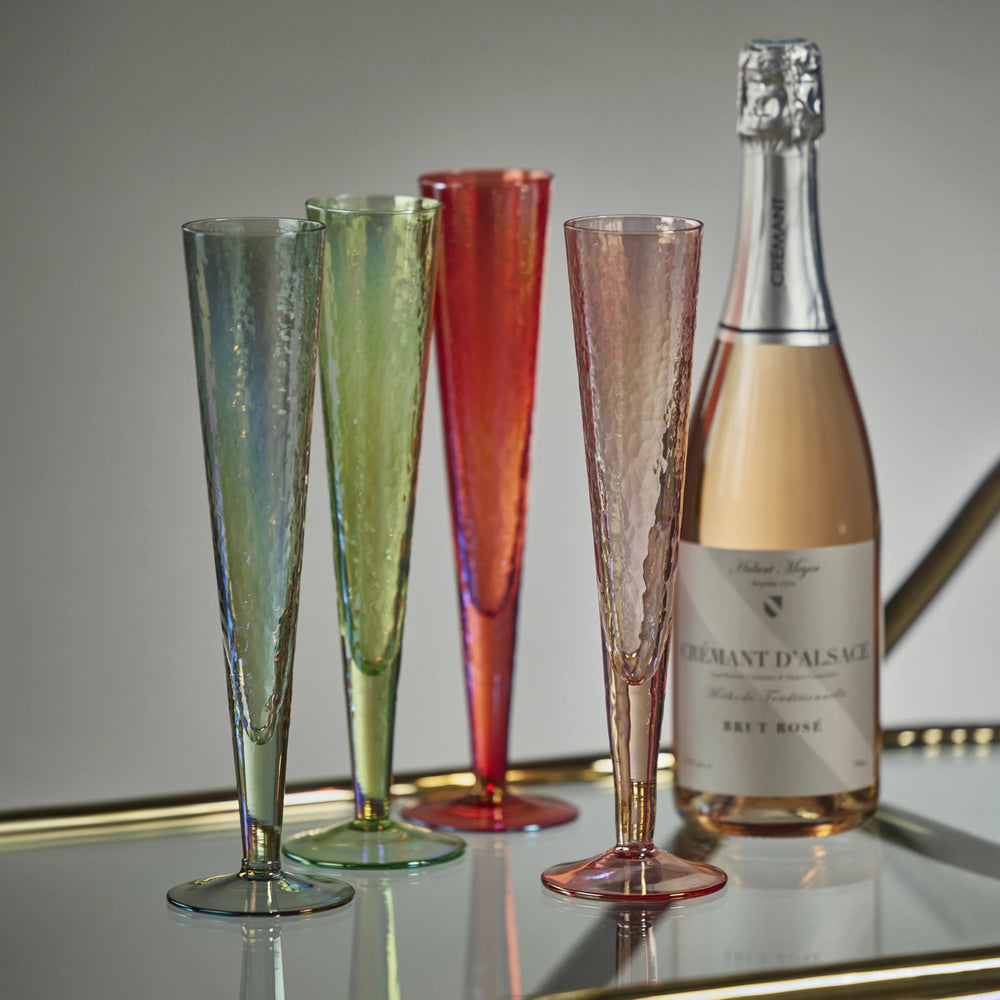 Aperitivo Colored Champagne Flutes - #Perch#