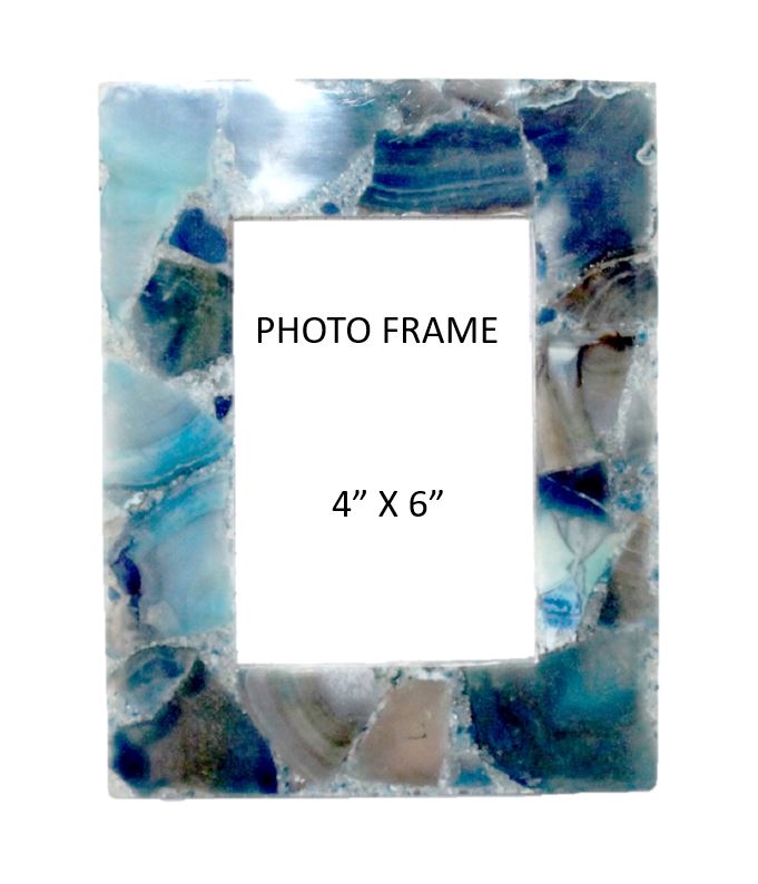 Blue Agate Frame - #Perch#