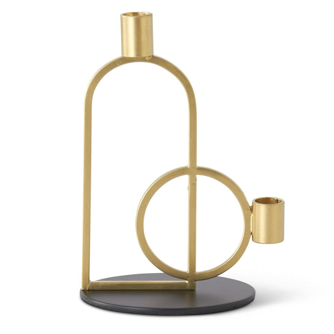 Brass & Black Candlestick Holder - #Perch#