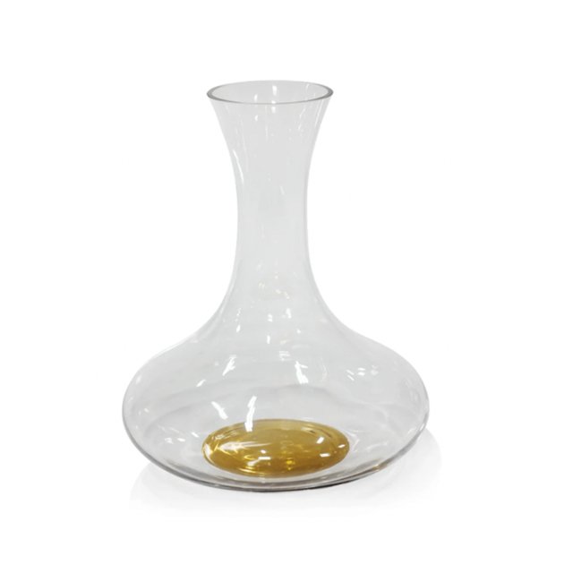 Brunello Wine Decanter with Gold Base - #Perch#